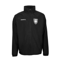 Regenjacke Wappen weiss