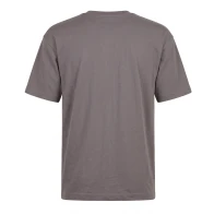 T-Shirt Loose Anthrazit Wappen weiss
