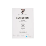 Autogrammkarten-Set 25/26