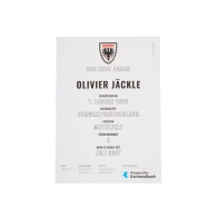 Autogrammkarten-Set 25/26