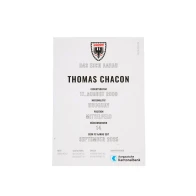 Autogrammkarten-Set 25/26