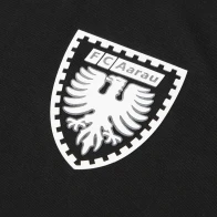 T-Shirt schwarz Wappen weiss