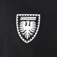 Polyester Shirt schwarz Wappen weiss