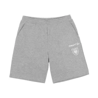 Freizeitshorts grau Wappen weiss