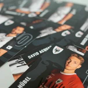 Autogrammkarten-Set 25/26